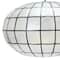 Hello Honey® 16" White Capiz Seashell & Black Oblong Ceiling Light
